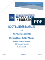 Escalade Escalade ESV Suburban Tahoe Yukon Yukon XL Electrical Body Builders Manual Service Manual 2017 en US 1