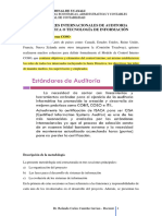 Estándares Internacionales de Auditoria de Ti