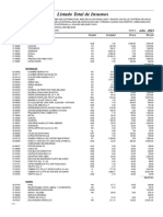 Listado de Insumos Total 001