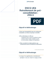 UE4 - Normes Internationales IFRS - Retraitement - IFRS 9 - Support - 29 - 04 - 2023