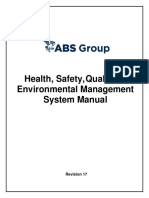 GEX-MAN-00001 HSQE Management System Manual R17