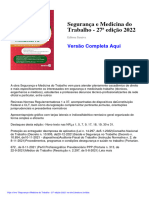 Segurança e Medicina Do Trabalho PDF