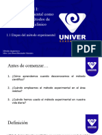 Método Experimental Como Base de Los Métodos de Diagnóstico Clínico