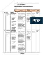 6° Grado - Actividad Del 09 de Agosto