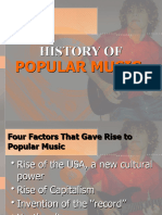 Popular Music History