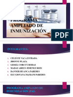 Diapositiva (Programa Ampliado de Inmunización