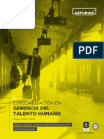 Especializacion en Gerencia Del Talento Humano