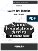 Danza Del Mambo - Score (Easy)