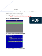 Instalacion Ms-Dos