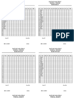 Daftar Nama Iuran