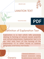 Explanation Text