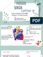 Cap. 20 Gasto CardÃ - Aco, Retorno Venoso y Su Regulaciã N