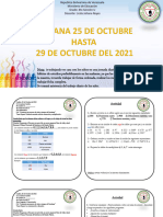 4to Grado Semana 25 de Octubre Hasta El 29 de Octubre Del 2021