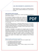 Principios Del Procedimiento Administrativo