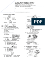 Soal Pas Gasal Grow With English 6