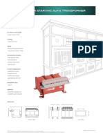 QPS Motor Starting Auto Transformer