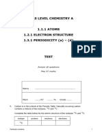 Atoms Electron Structure