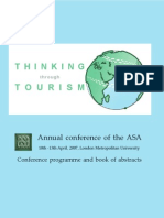 Anthropology and Tourism