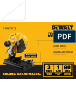 Tronzadora de Perfiles d28730 Dewalt