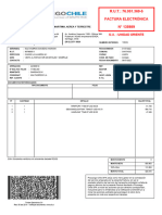 Pluscargo Chile Spa.: R.U.T.: 76.051.369-5 Factura Electrónica