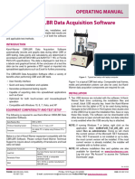 Product Manual CBR LBR Data Acquisition Software