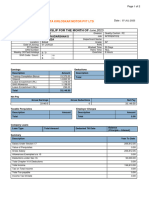 Payslip For The Month of June, 2023: Toyota Kirloskar Motor PVT LTD