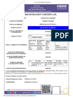 Udyam Registration Certificate