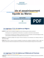 Eau Potable Et Assainissement Liquide Au Maroc