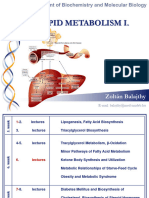 05 01 Lipid Metabolism I 2012