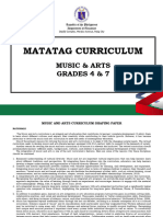 MATATAG MUSIC and ARTS - CG 2023 - GRADE 4 and 7