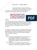 Gabarito Da Tarefa 7 - Equilbrio Qumico