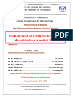 Etude de Cas D'un Problème de Tournées Des Véhicules À La Société SNTL - MARSI Loubna