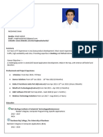 Resume Infovision