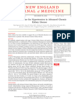 Chlorthalidone For Hypertension in Advanced CKD