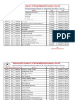 Engineering 2nd Year (2020-Batch) Semester-1 Regular EST Examinations Time Table (A.y-2023-24)