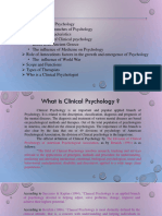 Clinical Psychology