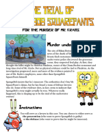 Law Studies - WK 1 and 2 - TheTrialofSpongeBobSquarePants - SC