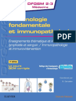 (DFGSM2-3 Médecine) Collège Des Enseignants D'immunologie - Immunologie Fondamentale Et Immunopathologie (2018, Elsevier Masson) - Libgen - Li