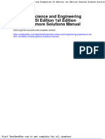 Materials Science and Engineering Properties Si Edition 1st Edition Charles Gilmore Solutions Manual