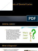 Diagnosis of Dental Caries