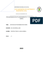 Grupo 3 Metodos de Programacion de Obra