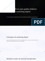 Dicas Infaliveis para Ganhar Dinheiro Rapido Com Marketing Digital