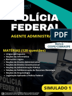 Simulado 1 - Agente Adm Polícia Federal - Prospect Concursos Públicos