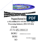 Chari Boru's Pecon812-Feasibility Study - 29!06!2023