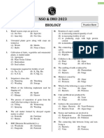 Complete NSO & SOF Biology (Part-01) - Practice Sheet Notes - (Only PDF