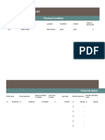 Tools and Equipement Register Template