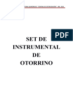 9 Set Otorrino