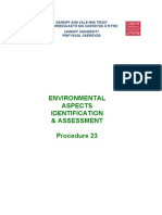 Environmental Aspects Identification and Assessment - Proc