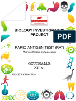 RAT Investigatory Project