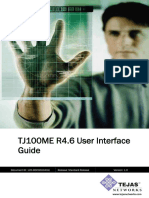 TJ100 MER4.6 User Interface Guide